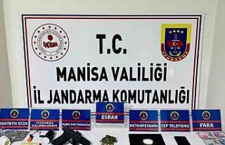 Salihli’de uyuşturucu operasyonu