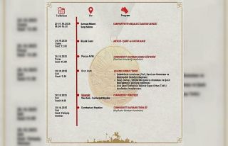 Samsun’da 29 Ekim Cumhuriyet Bayramı programı...