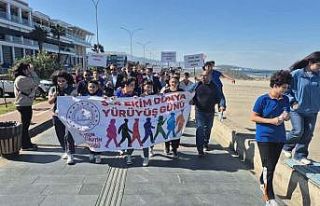 Samsun’da sağlıklı yaşam yürüyüşü