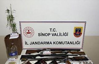 Sinop’ta jandarmadan uyuşturucu operasyonu: 2 gözaltı
