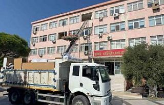 Söke Hükümet Konağı’nda taşınma süreci başladı