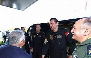 SOLOTÜRK’ten Başkan Büyükkılıç’a ziyaret