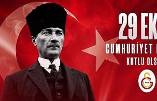 Spor camiasından 29 Ekim Cumhuriyet Bayramı mesajları