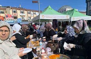 Şuhut’ta Gazze için hayır çarşısı