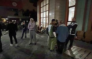 Sumud Filosu aktivistleri sağlık kontrolü için...