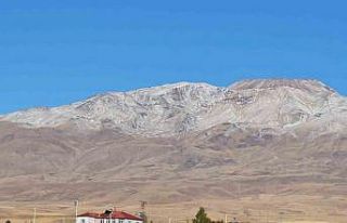 Süphan Dağı beyaza büründü