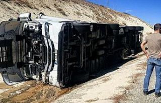 Sürücüsünün direksiyon hakimiyetini kaybettiği...