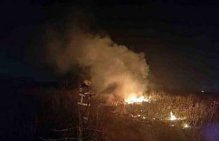 Susurluk’ta arazi yangınına hızlı müdahale