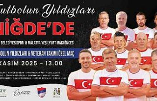 Tanju Çolak ve Hami Mandıralı Niğde’de sahaya...