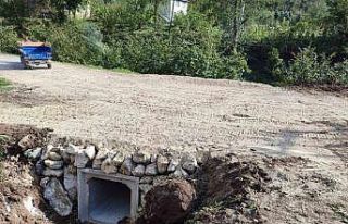 Taşkın riskine karşı kutu menfez çalışması