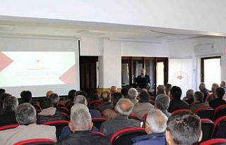 Tercan’da muhtarlara yönelik toplantı düzenlendi