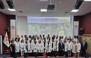 Tıp öğrencileri Başkent Hastanesinde klinik eğitimi...