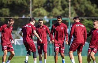 Trabzonspor, Galatasaray maçının hazırlıklarına...