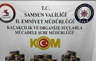 Tütün operasyonunda 12 bin 800 makaron ele geçirildi