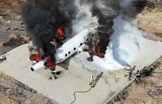 ‘Uçak kaza kırıma uğradı’ tatbikatı nefes...