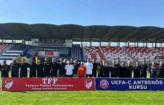 UEFA C Kursu 10 ilde yapıldı