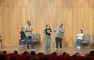 Uludağ’da doğaçlama tiyatro rüzgârı