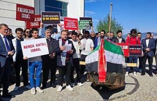 Üniversiteli öğrencilerinden Gazze’ye destek