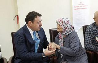 Vali Musa Işın’dan huzurevi ziyareti