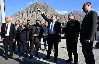 Vali Mustafa Çiftçi, Tortum ve Uzundere İlçelerinde...