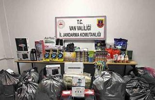 Van’da gümrük kaçağı malzeme ele geçirildi