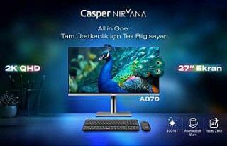Yeni All in One bilgisayar modeli, QHD ekran ve yapay...