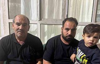 Yorgun merminin isabet ettiği çocuk yaralandı