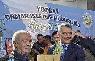 Yozgat’ta 110 bin fidan toprakla buluşacak