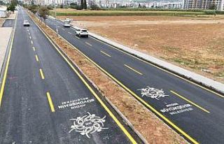 Zeybek Bulvarı’nda asfalt çalışmaları tamamlandı