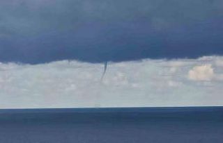 Zonguldak açıklarında art arda hortumlar görüldü