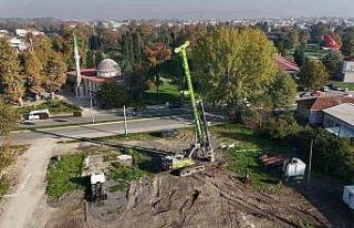 1 milyon kitaplı Şehir Kütüphanesi için ilk kazma...