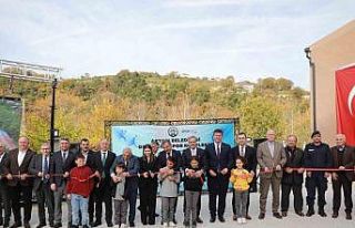 20 milyon liraya mal olan spor kompleksi törenle...