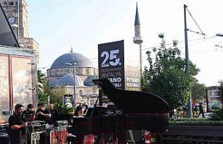 25. Uluslararası Antalya Piyano Festivali başladı