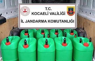 400 litre sahte alkol ele geçirildi