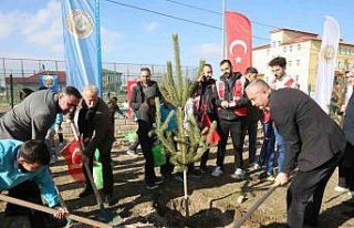 Ağrı’da "Türkiye Yeşeriyor, Gazze Güçleniyor"...