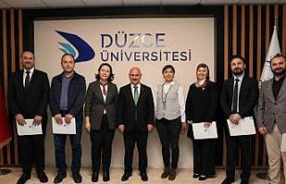 Akademik başarı belgeleri verildi