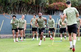 Alanyaspor, Trabzonspor maçı hazırlıklarını...