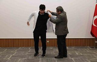 ALKÜ’lü Diş Hekimliği Fakültesi öğrencileri...