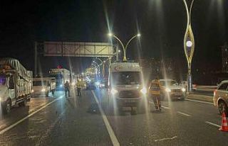 Ankara’da 5 araçlı zincirleme kaza: 1 yaralı