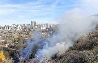 Ankara’da çöp yangını kontrol altına alındı