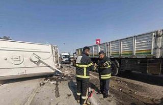 Antakya’da trafik kazası: 2 yaralı