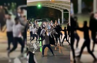 Antalya’da düğünde çıkan kavgada sandalyeler...