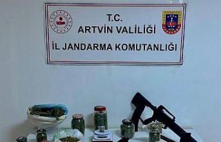 Artvin’de uyuşturucu operasyonu