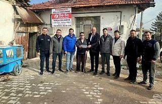 Aslanapa’da doğalgaz sevinci