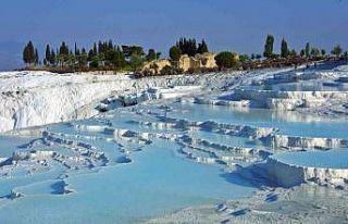 Avrupalı turistlerin dönüşüyle 2026 Pamukkale...