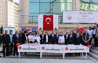 Aydın İl Sağlık Müdürlüğü organ bağışına...