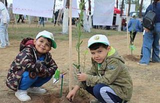 Aydın’da 7 bin fidan toprakla buluştu