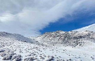 Aydınlar’da kar yağışı