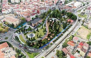 Bağcılar, millet ve mahalle bahçeleriyle donatılıyor