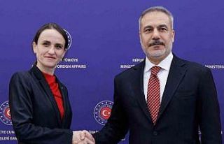 Bakan Fidan, Roman mevkidaşı ile görüştü